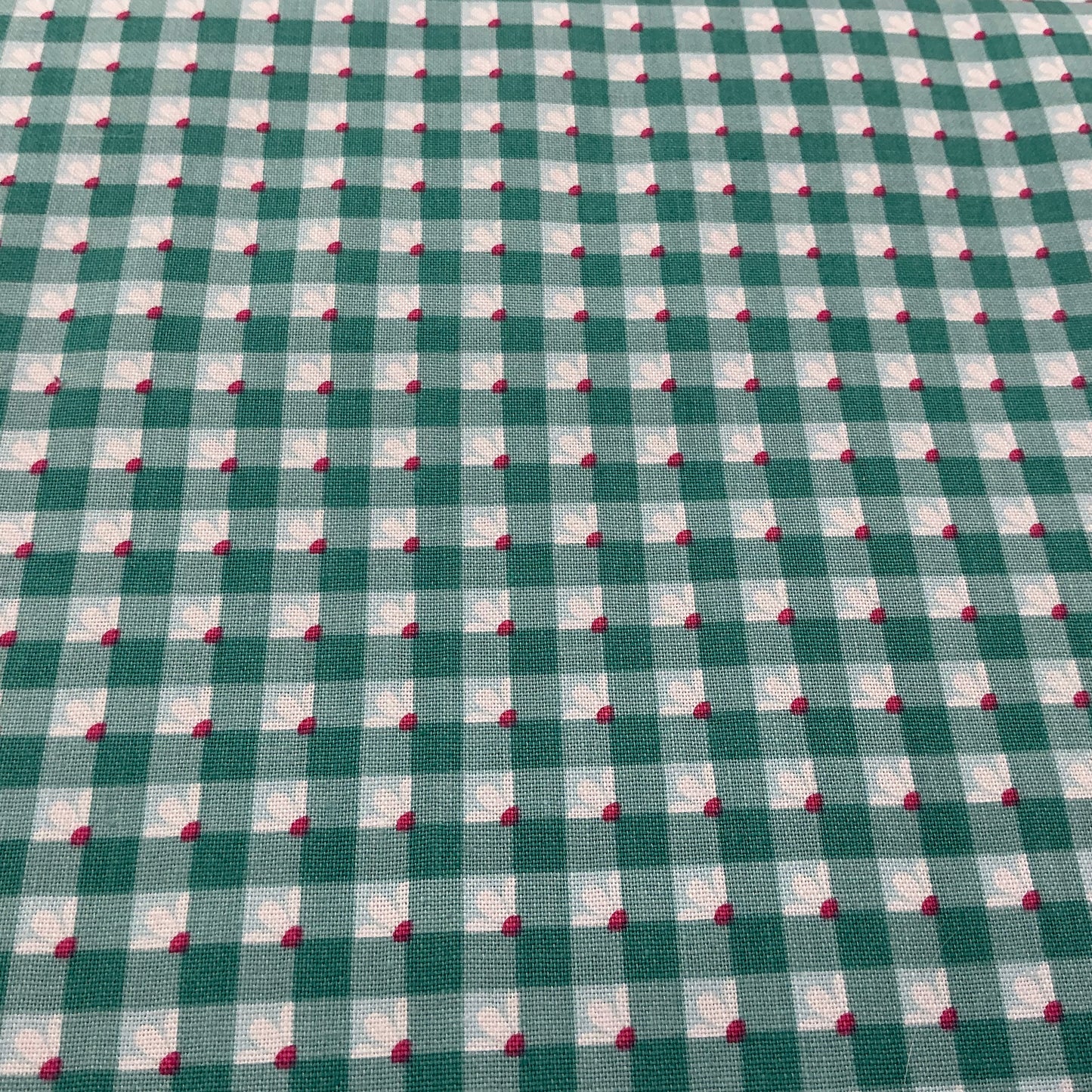 Floral Gingham - Teal - Smitten Chicken