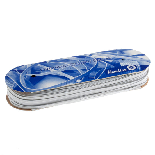 Braid Elastic White 6Mm