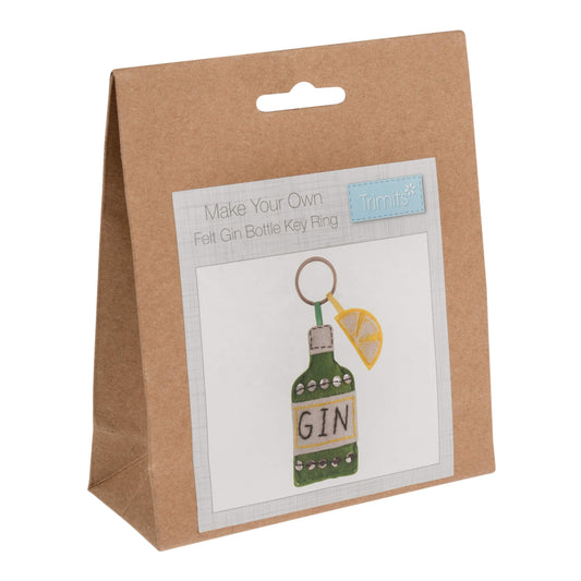 Make A Gin Bottle Key Ring