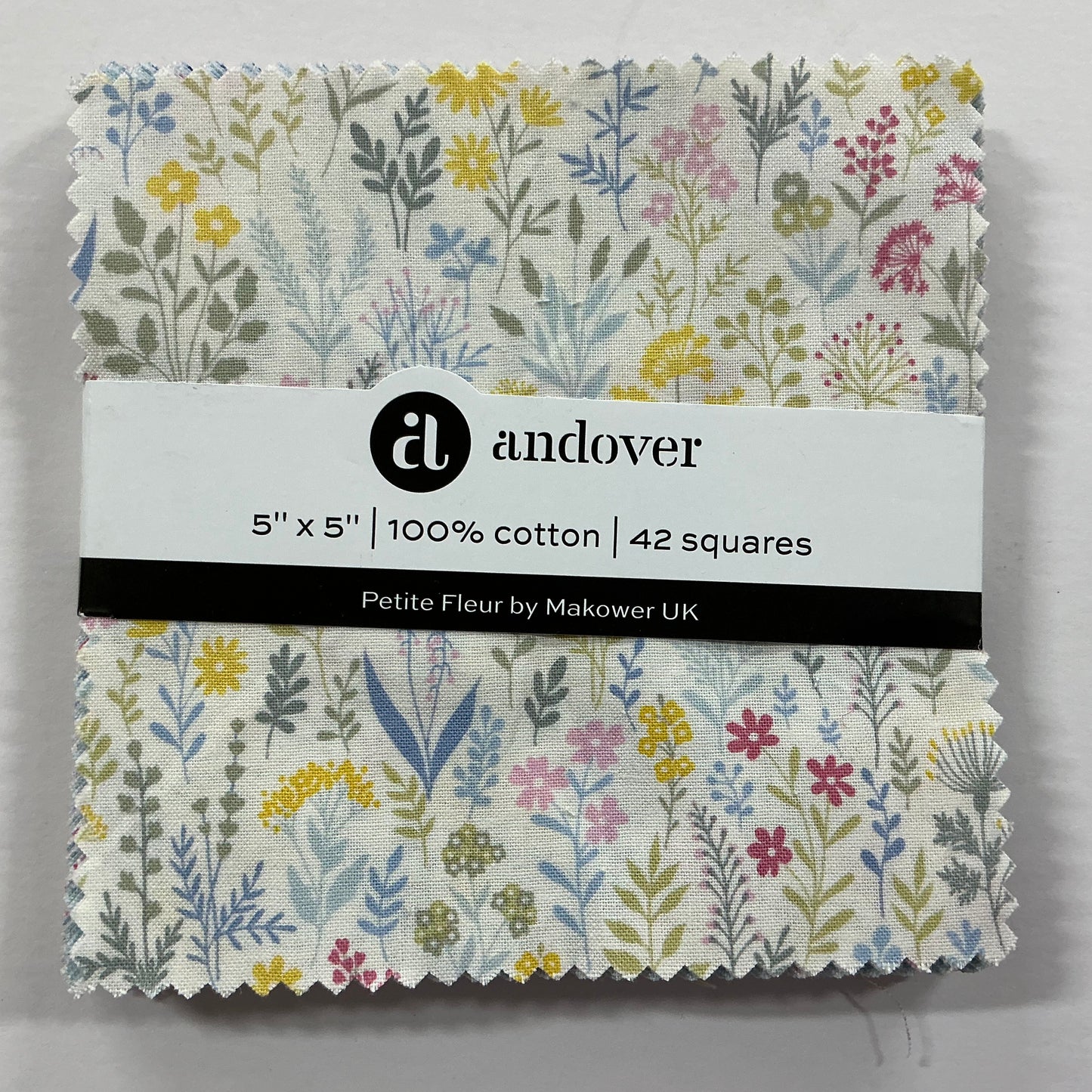42 Squares 5” x 5” - Petite Fleur