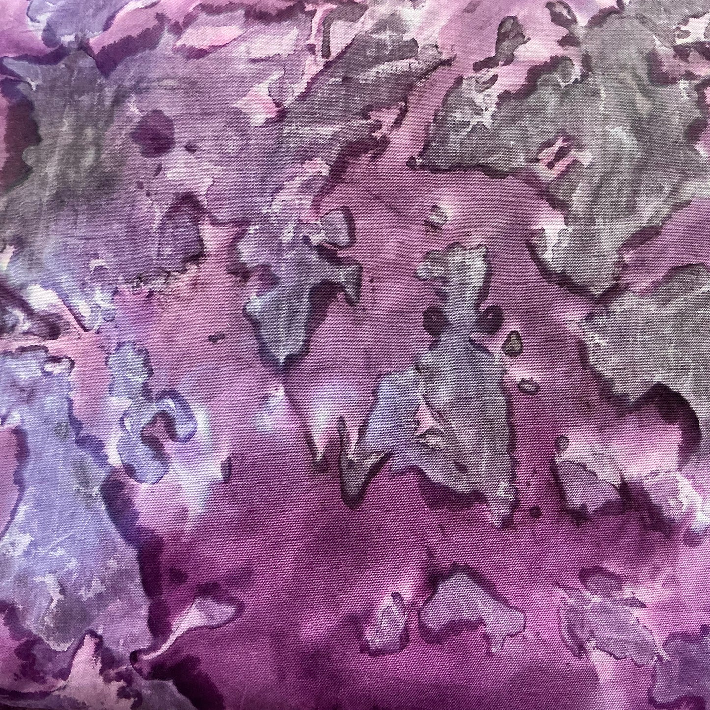 Fractured Plum - Batik