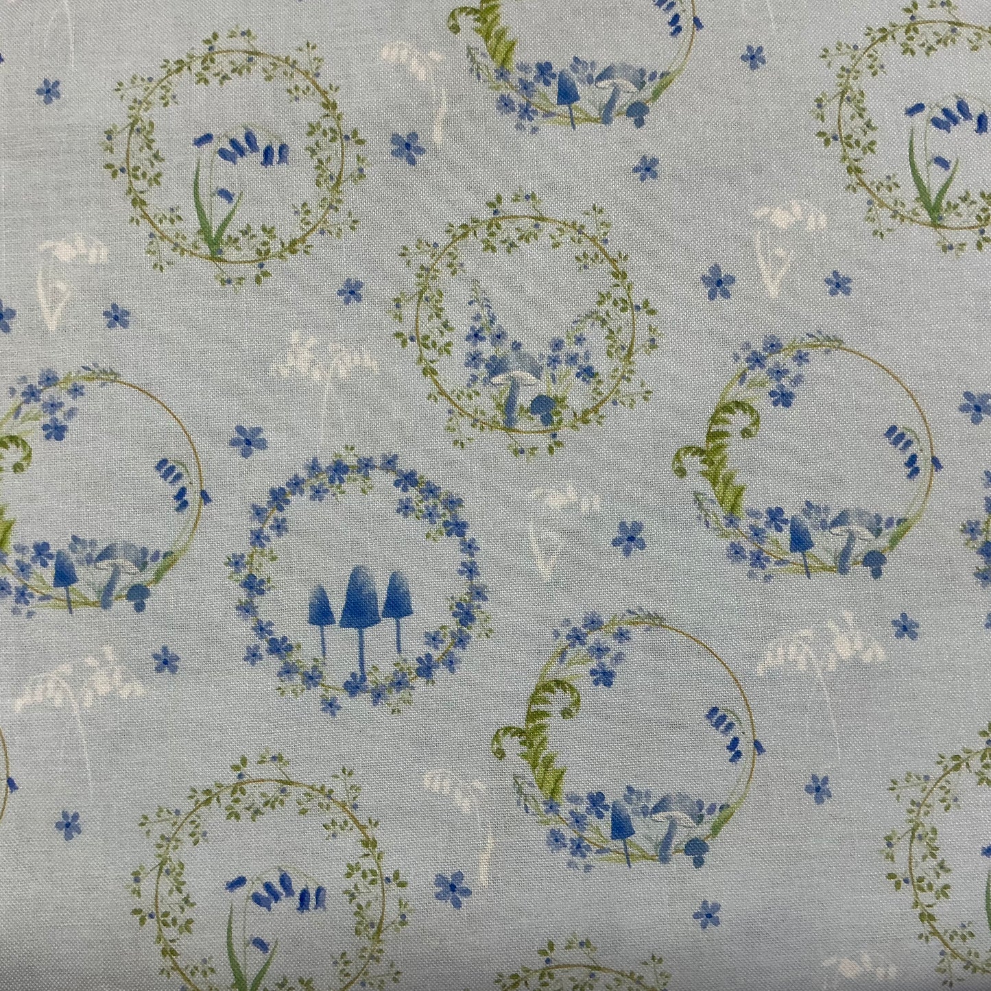 Woodland Glade - Blue - Bluebell Hollow - Debbie Shore