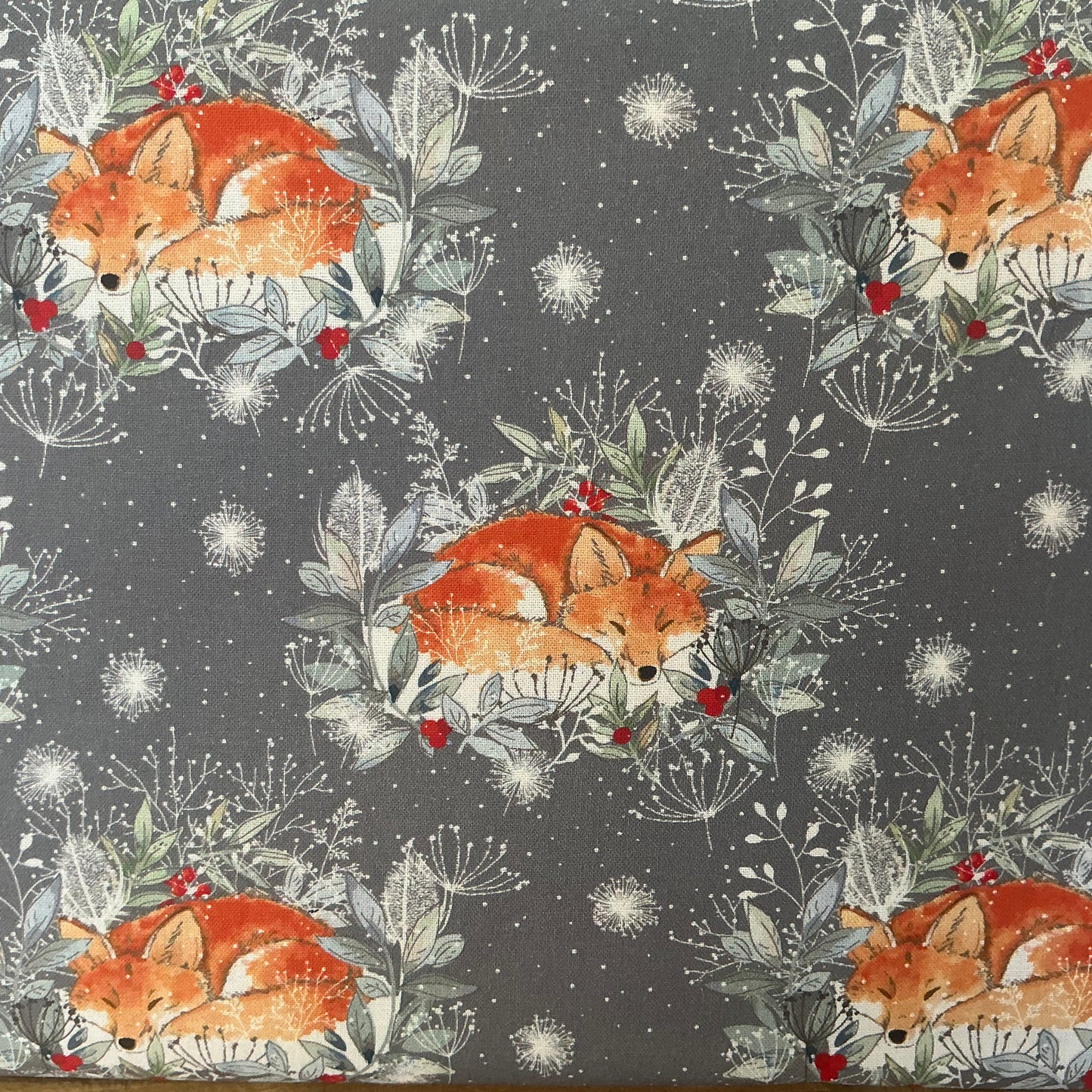 Snowy Fox - Grey