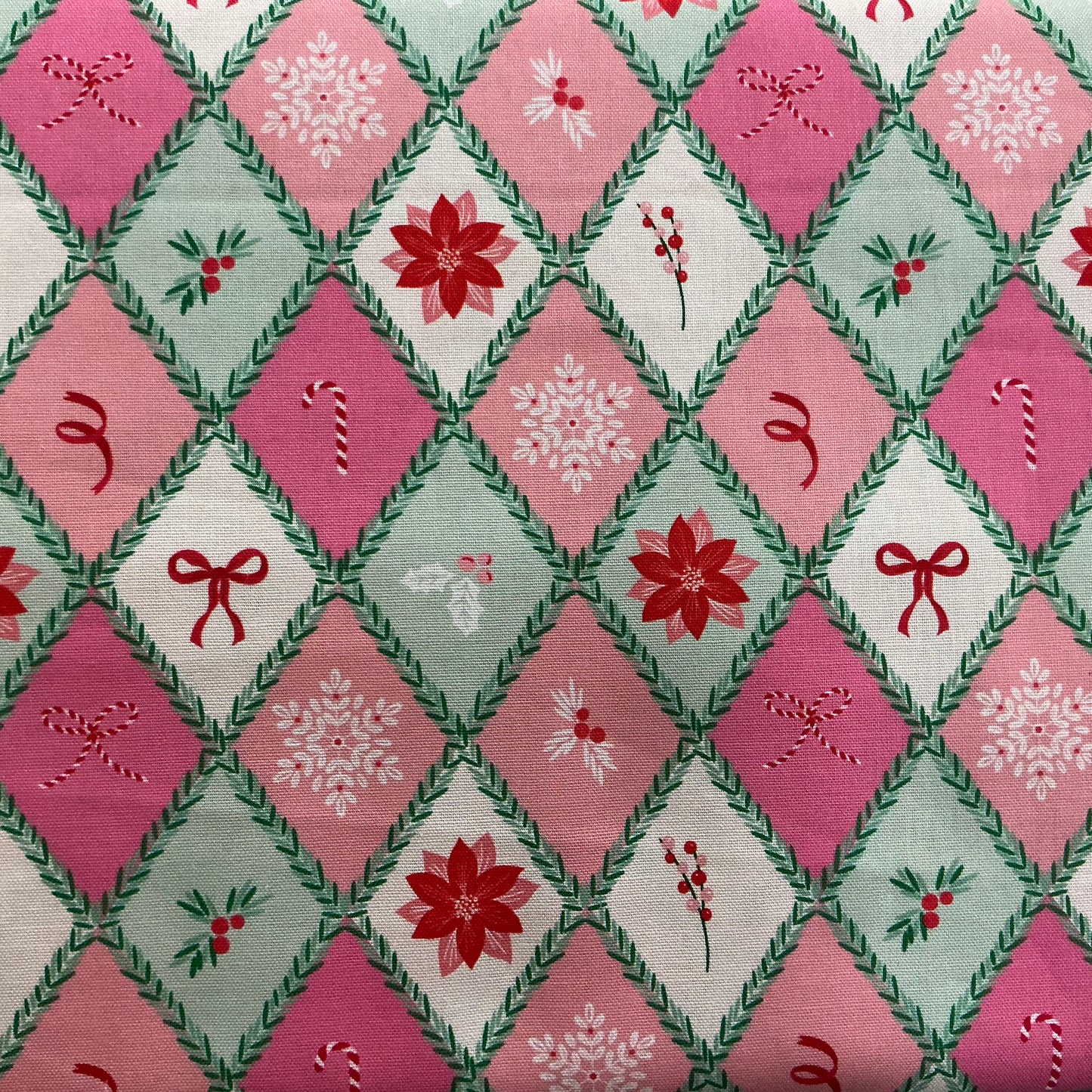 Merry Icons - Green & Pink - Baubles & Bows