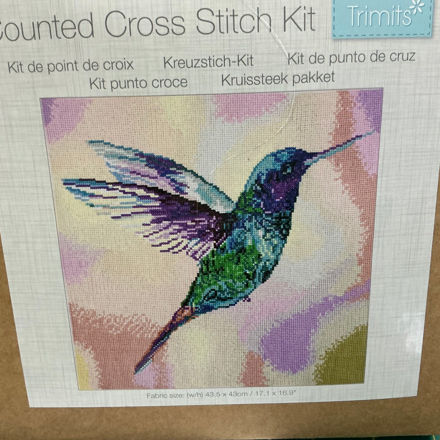 Hummingbird - Counted Cross Stitch Kit