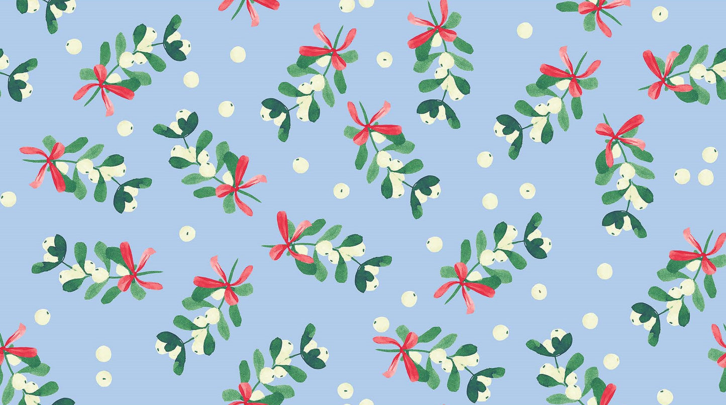 Snowflakes & Stars - Red - Hollyberry Christmas