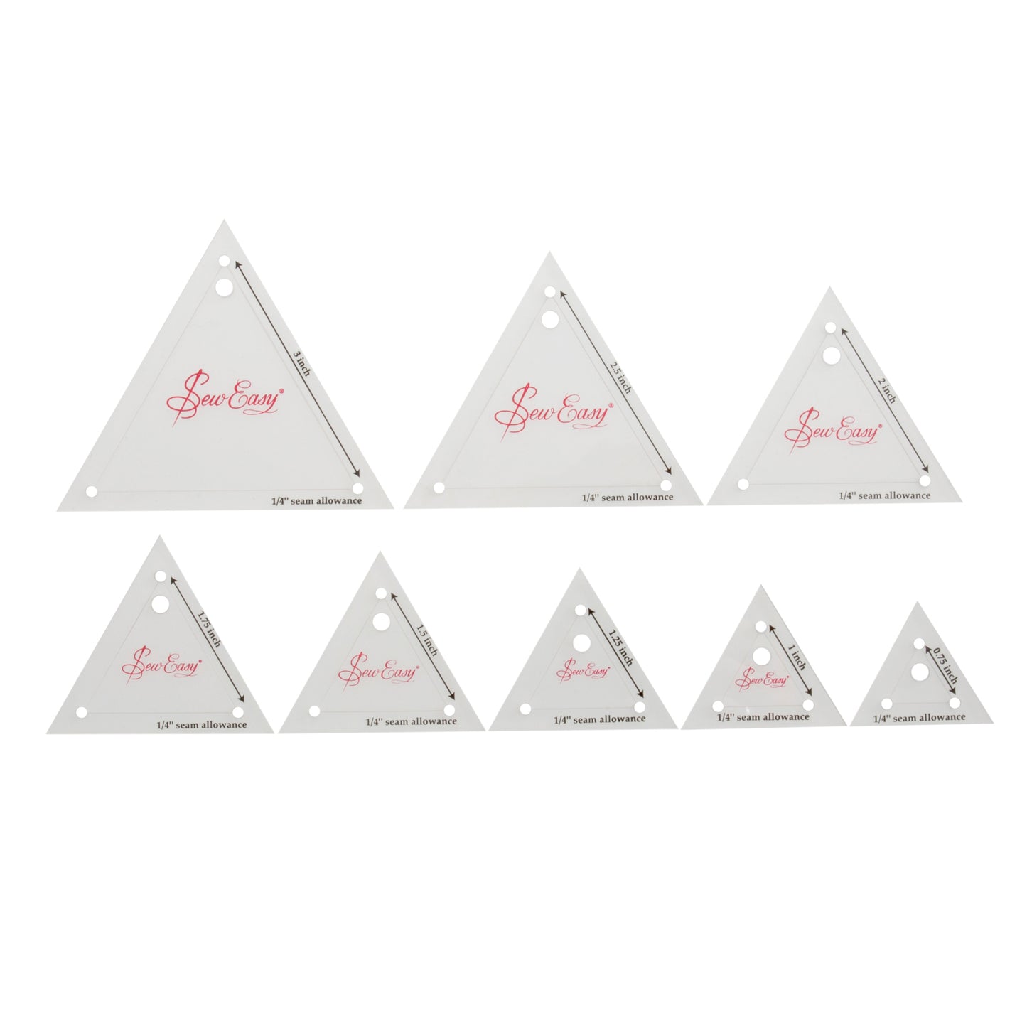 Quilting Template Set Triangles