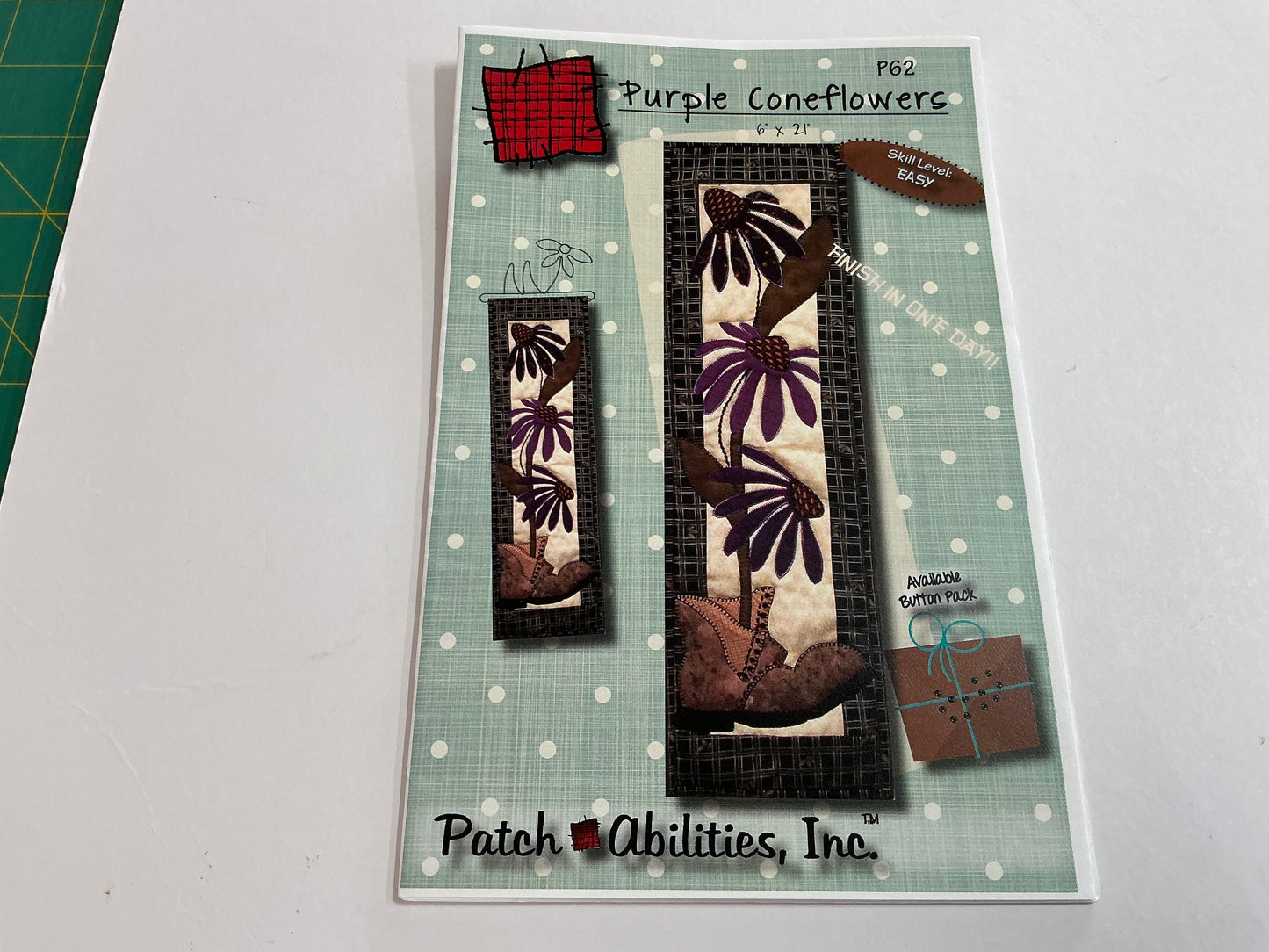 Purple Coneflowers Pattern
