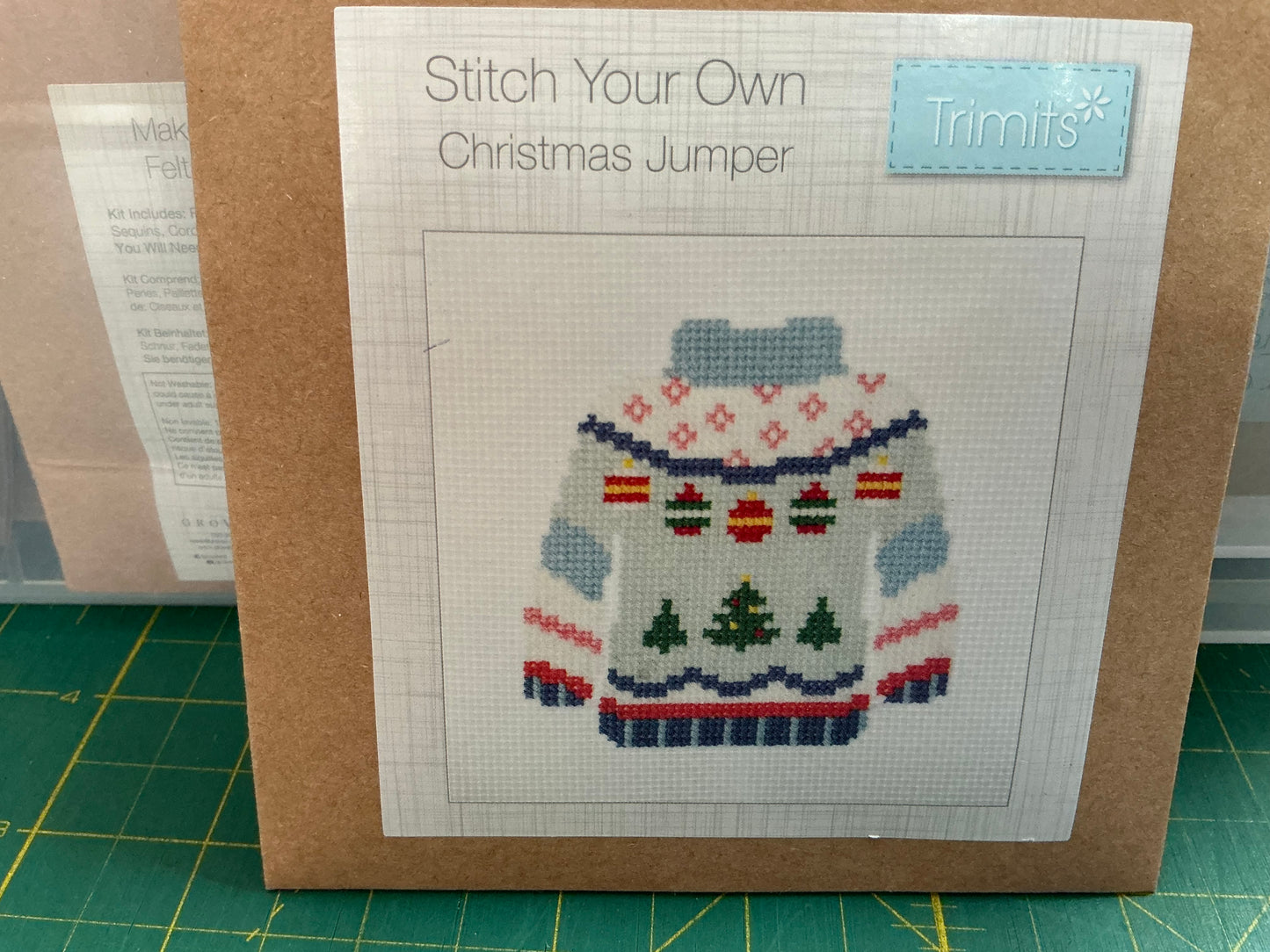 Christmas Jumper - Mini Cross Stitch Kit