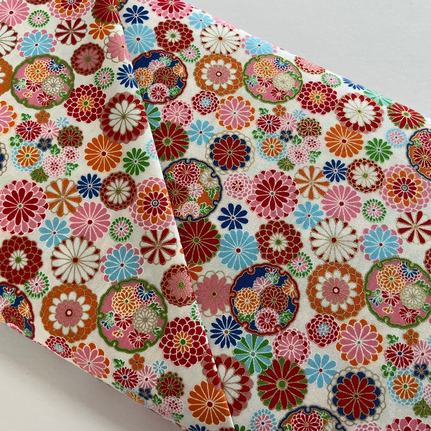 Sunayama - Floral Japanese - Reds & Oranges