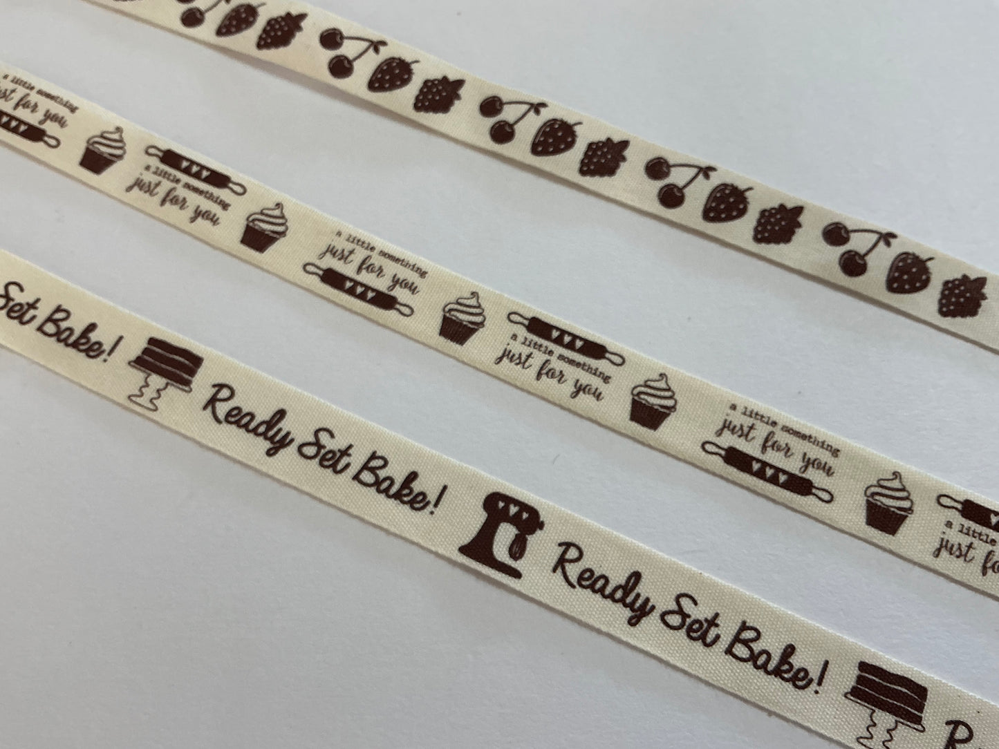 Jam Fruits - Cotton Ribbon