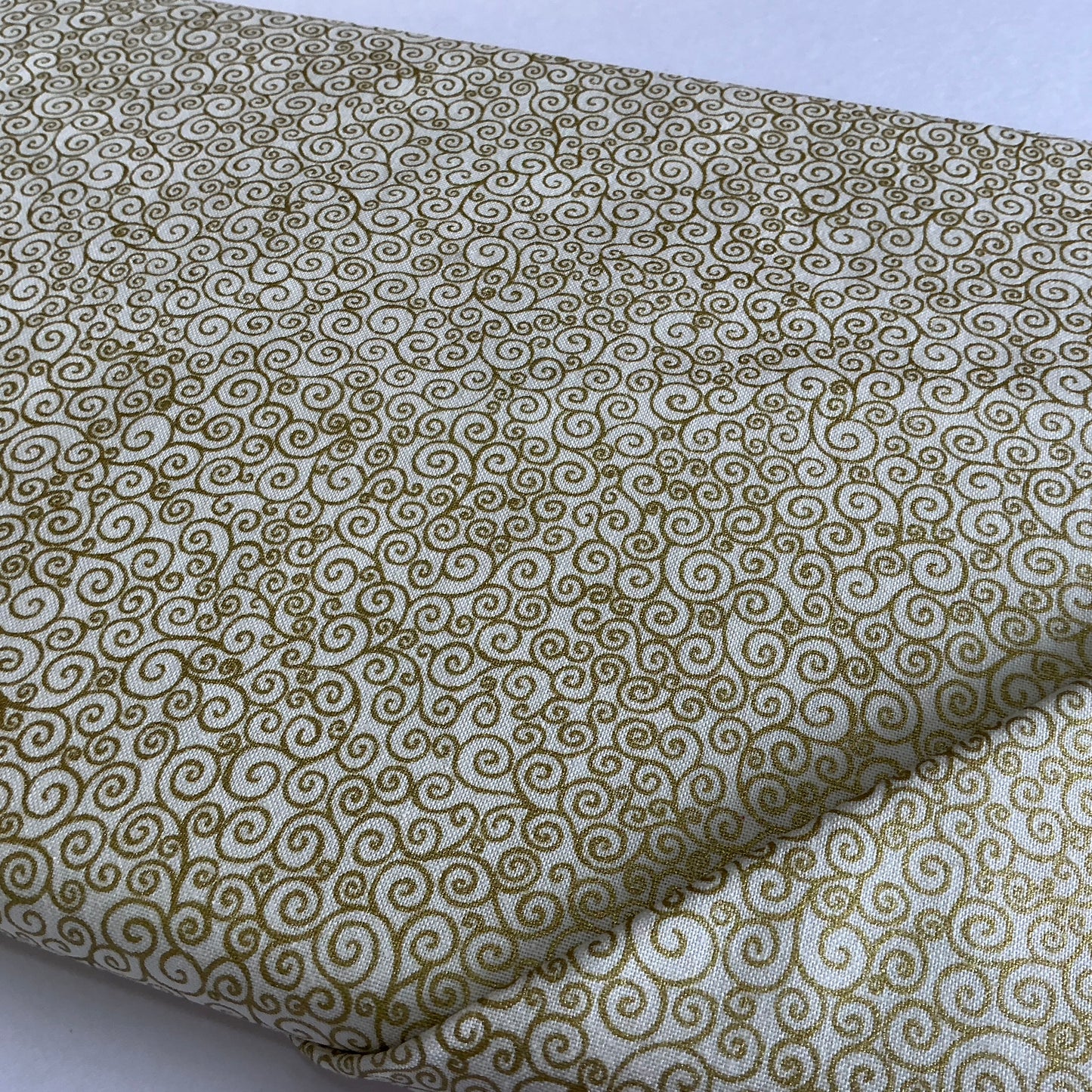 Gold Scroll - Cream - Good Tidings