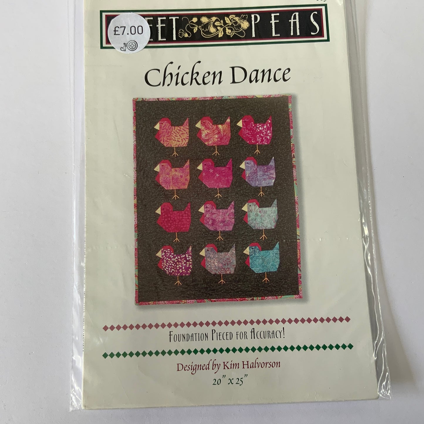 Chicken Dance Wall Quilt