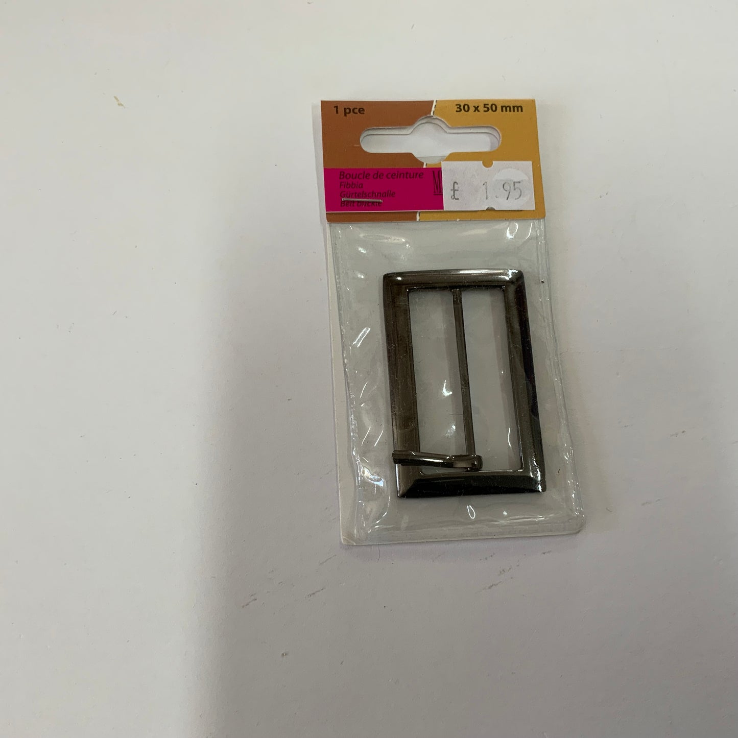 Buckle 30 X 50Mm Black