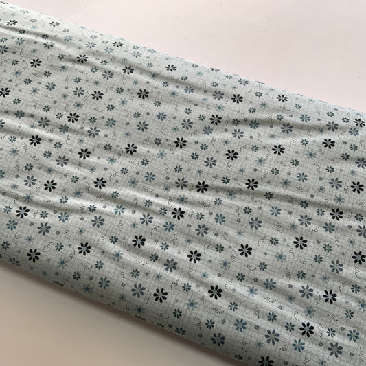 Flowers scattered on Light Blue - Something Borrowed Something Blue