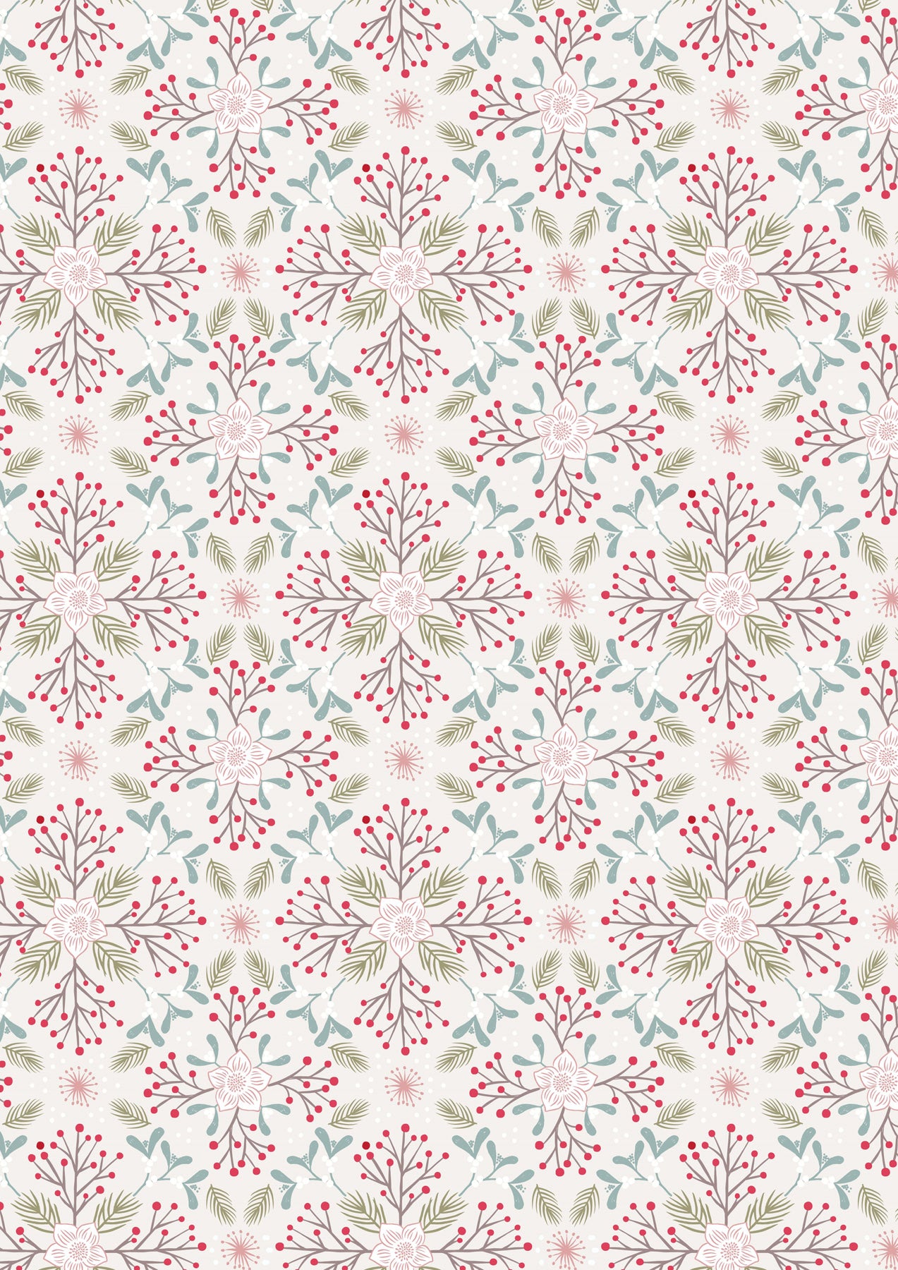 Winter Floral - Light