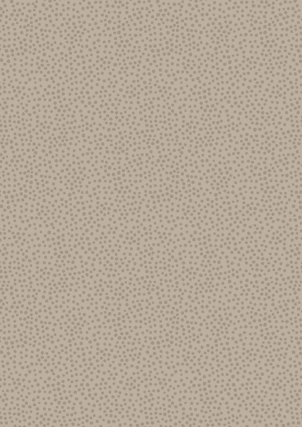 Winter Chestnut Dots on Cream