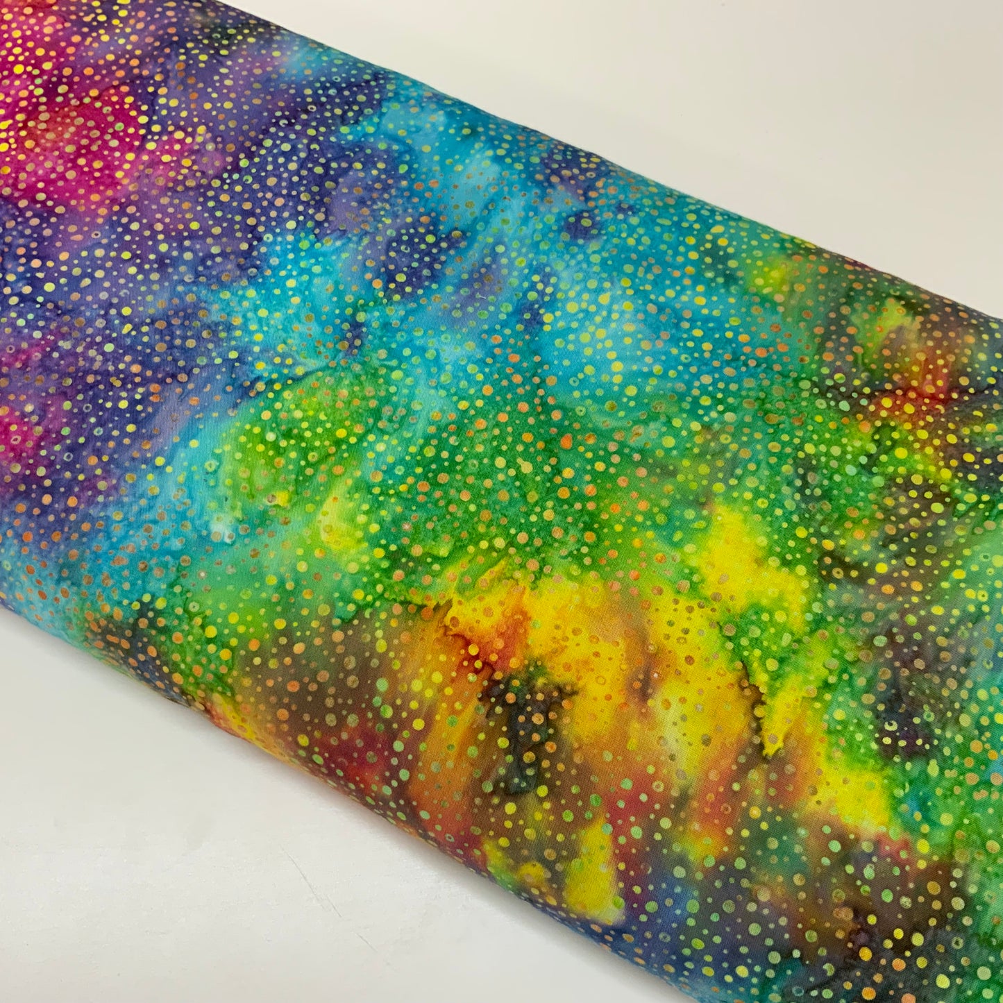 Rainbow Dots - Hoffman Batik