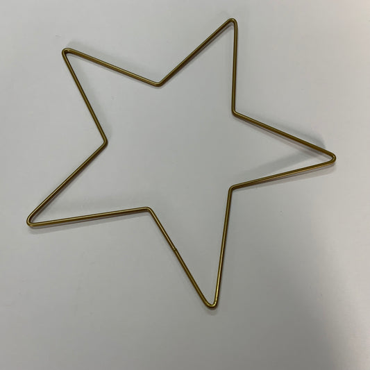 Metal Stars 10” Gold