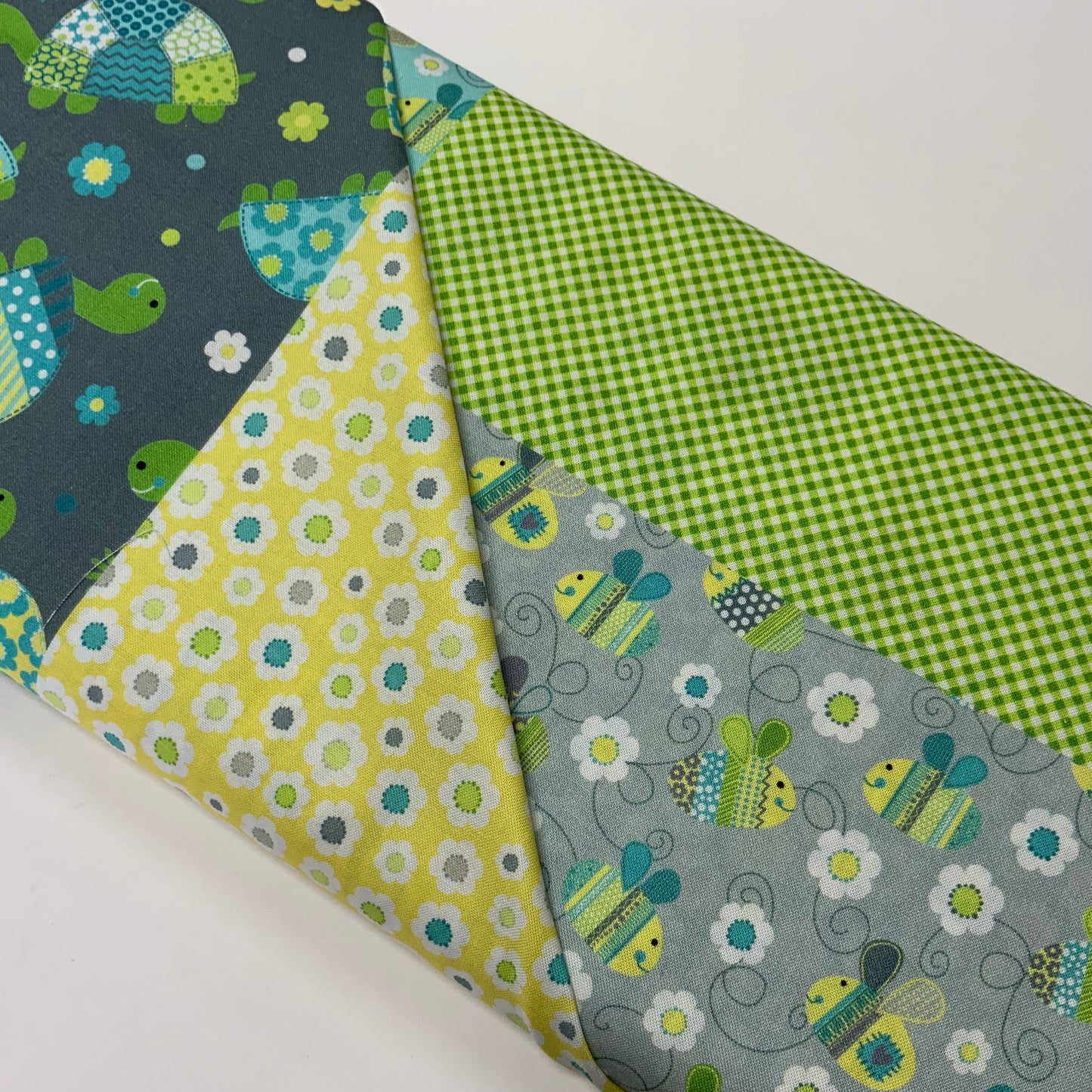 Tortoises, Bees & Flowers - Project Pieces Panel