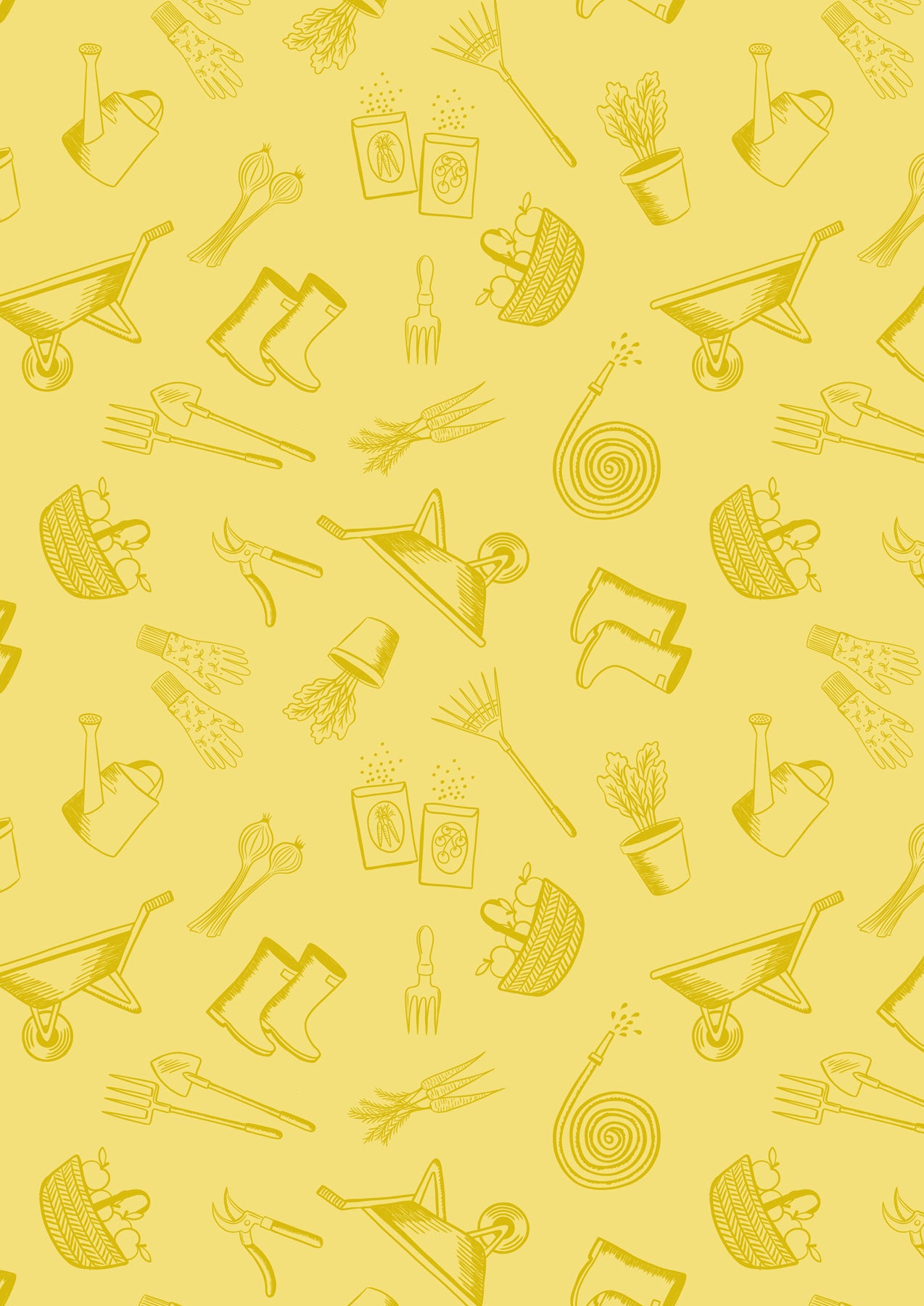 Garden Accessories on Mellow Yellow - The Kitchen Garden