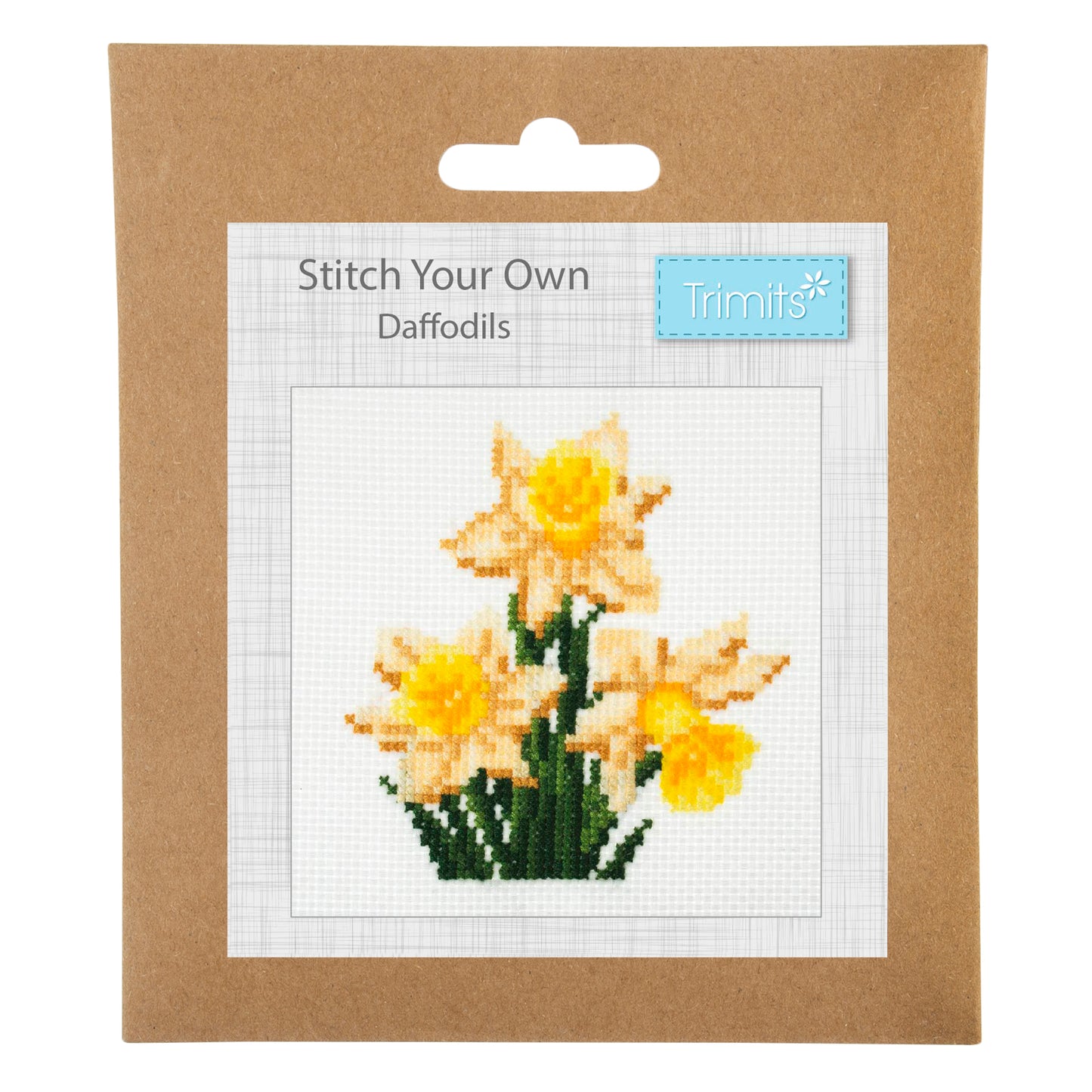 Stitch Your Own Daffodils - Cross Stitch Kit