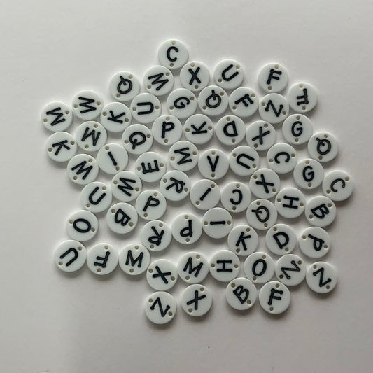 Plastic Alphabuttons