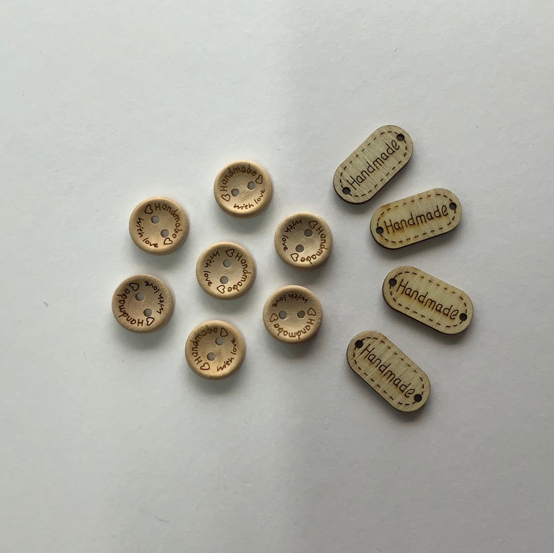 “Handmade” Buttons