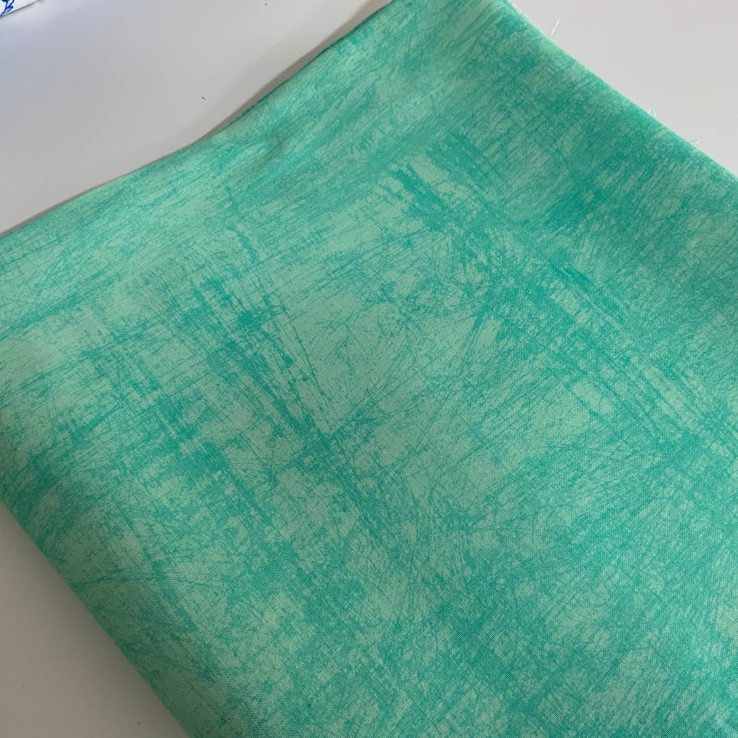 Terra. Green/Blue Textured Print