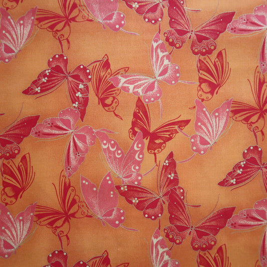 Fancy Flight Orange Butterflies - End of Bolt 1.6 metres