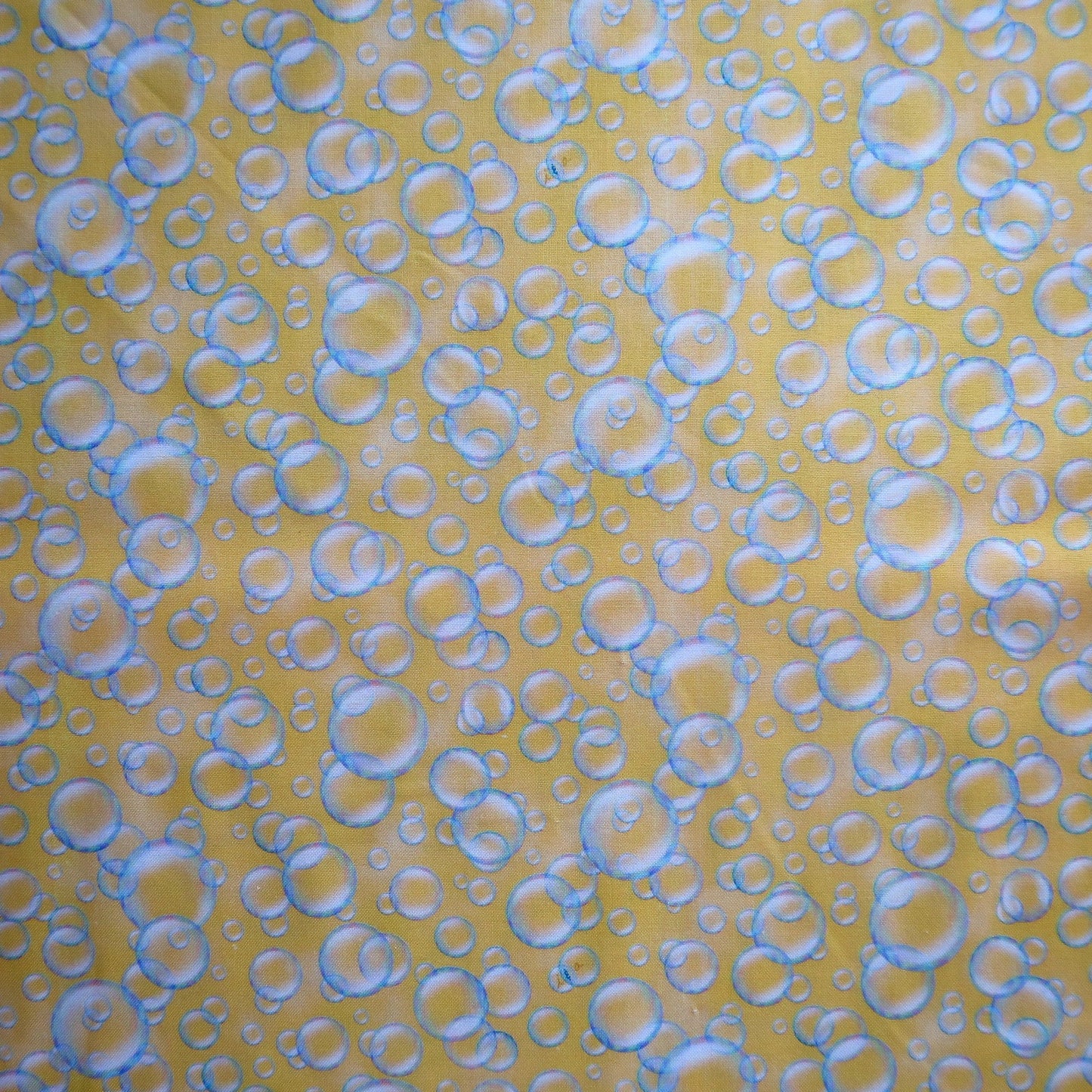Bubbles on Yellow
