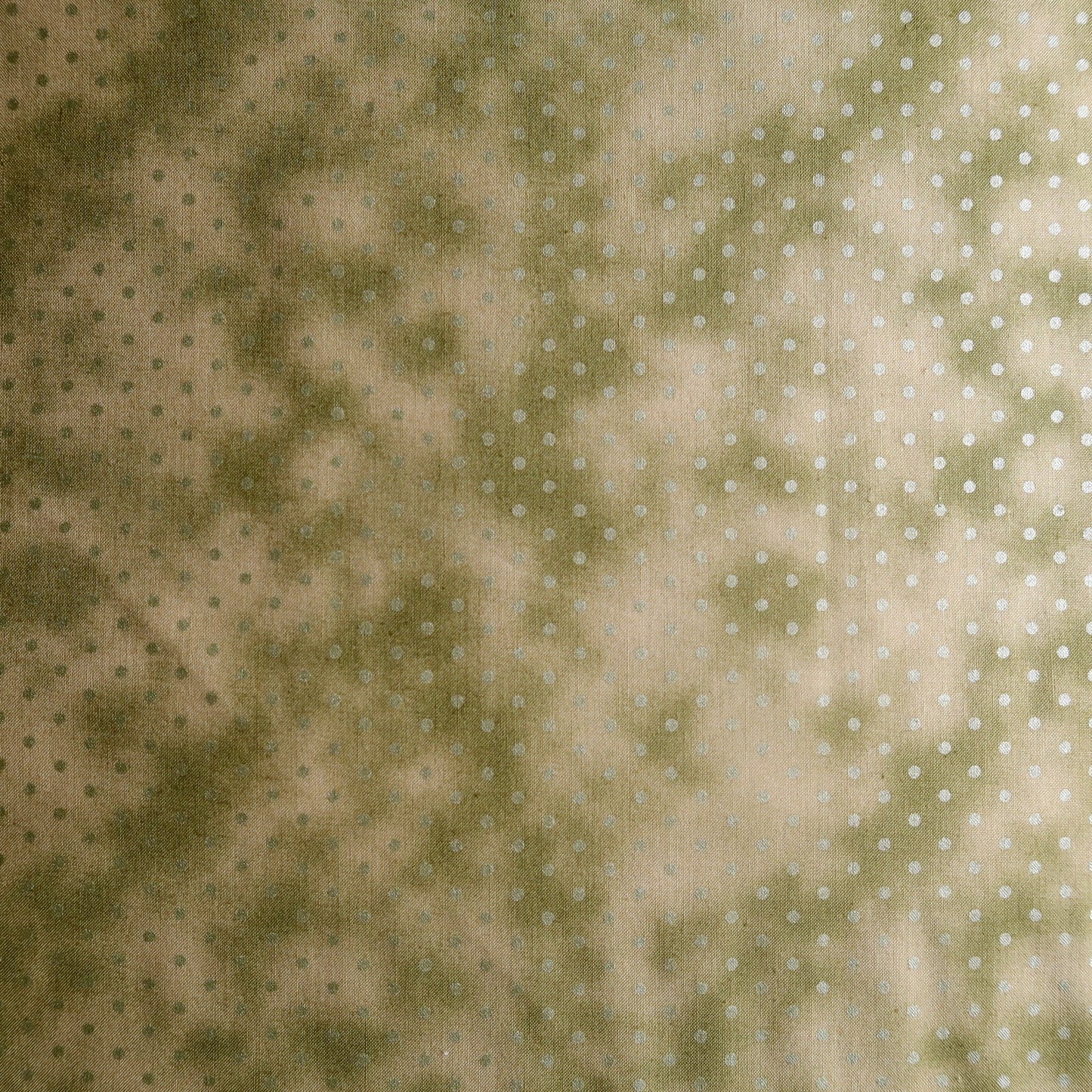 The Queen of the Garden Green Gold Dot