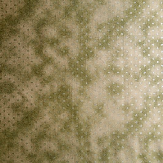 The Queen of the Garden Green Gold Dot