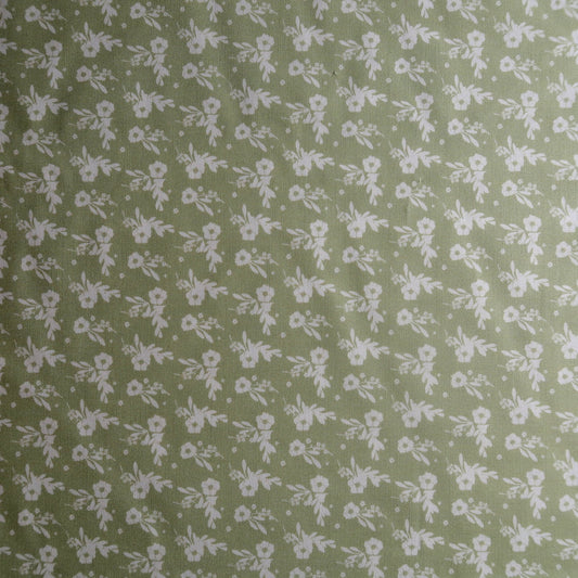 Granny's Garden Cream Flowers End of Bolt