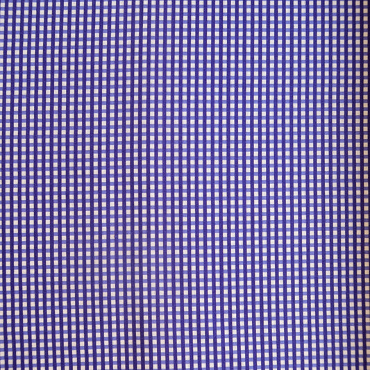 The Queen of the Garden Blue Gingham