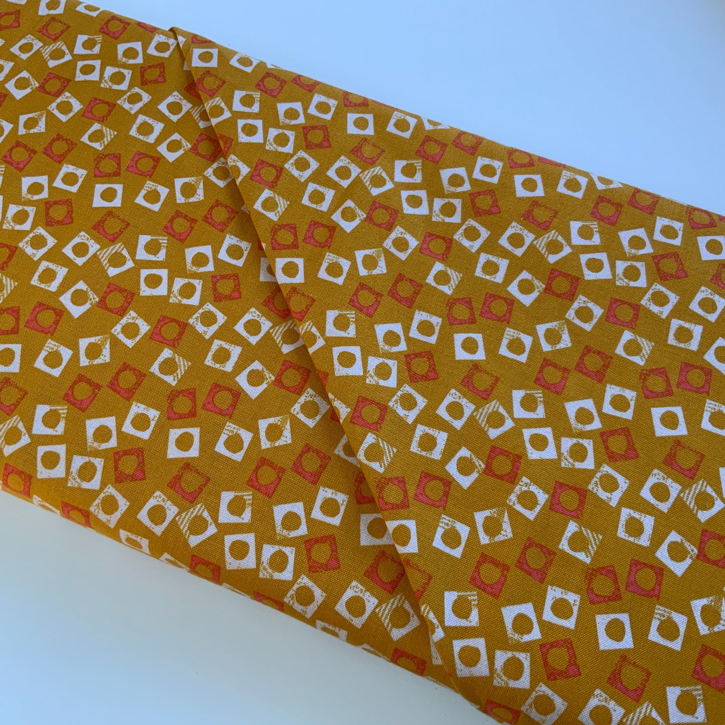 Paper Meadow Yellow Squares And Circles