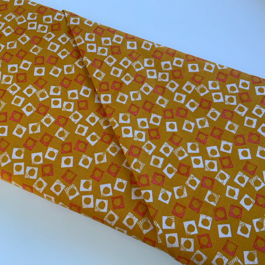 Paper Meadow Yellow Squares And Circles