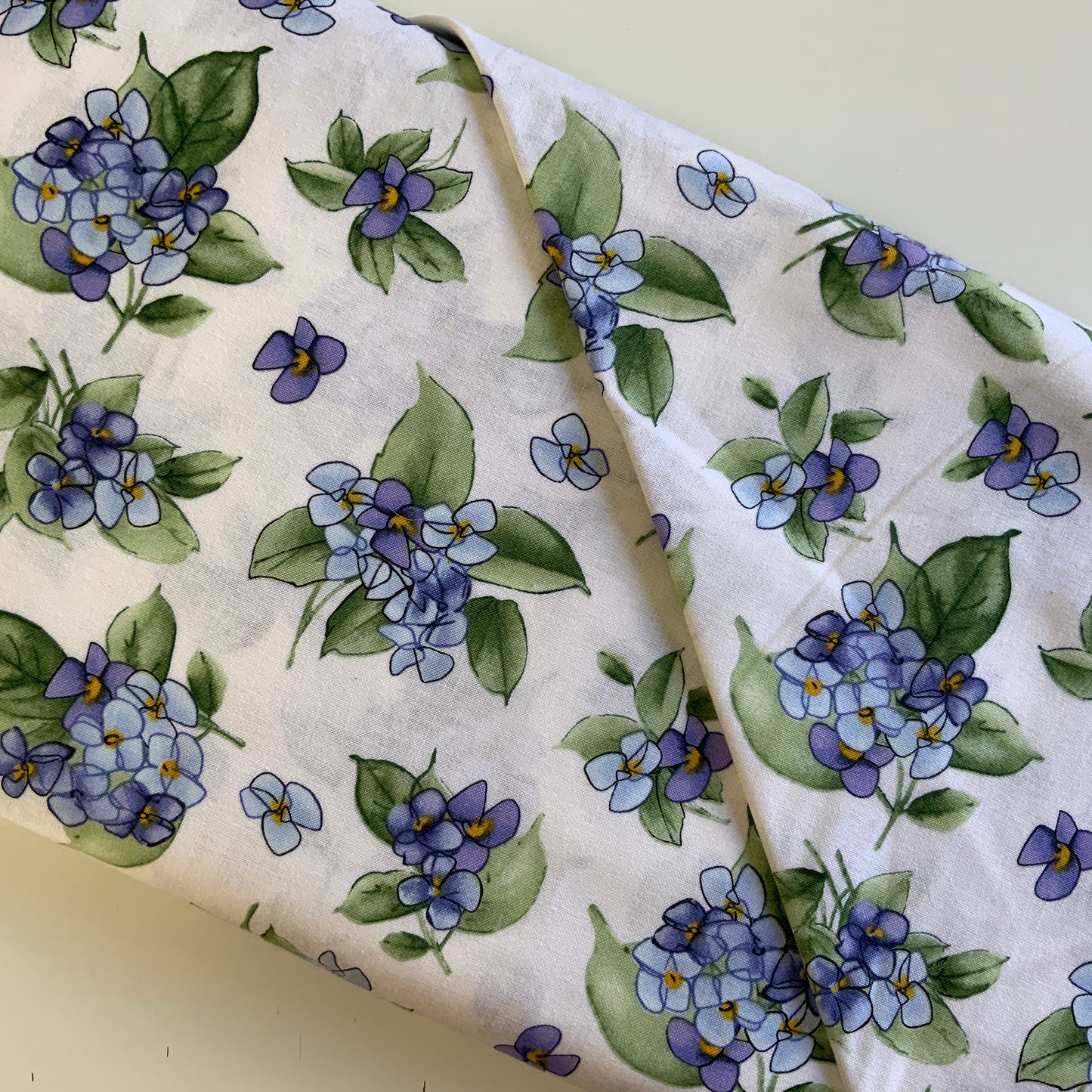 Watercolour Hydrangeas Blue Small