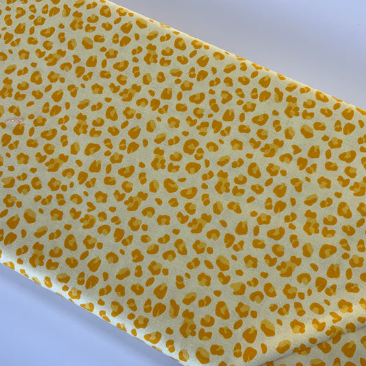 Yellow Leopard Print
