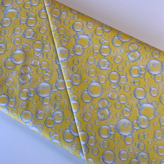 Bubbles on Yellow