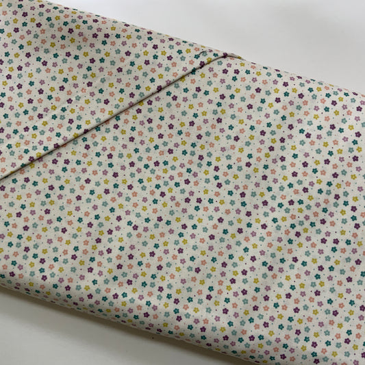 Tiny Flowers on White - Spring Hare…Reloved
