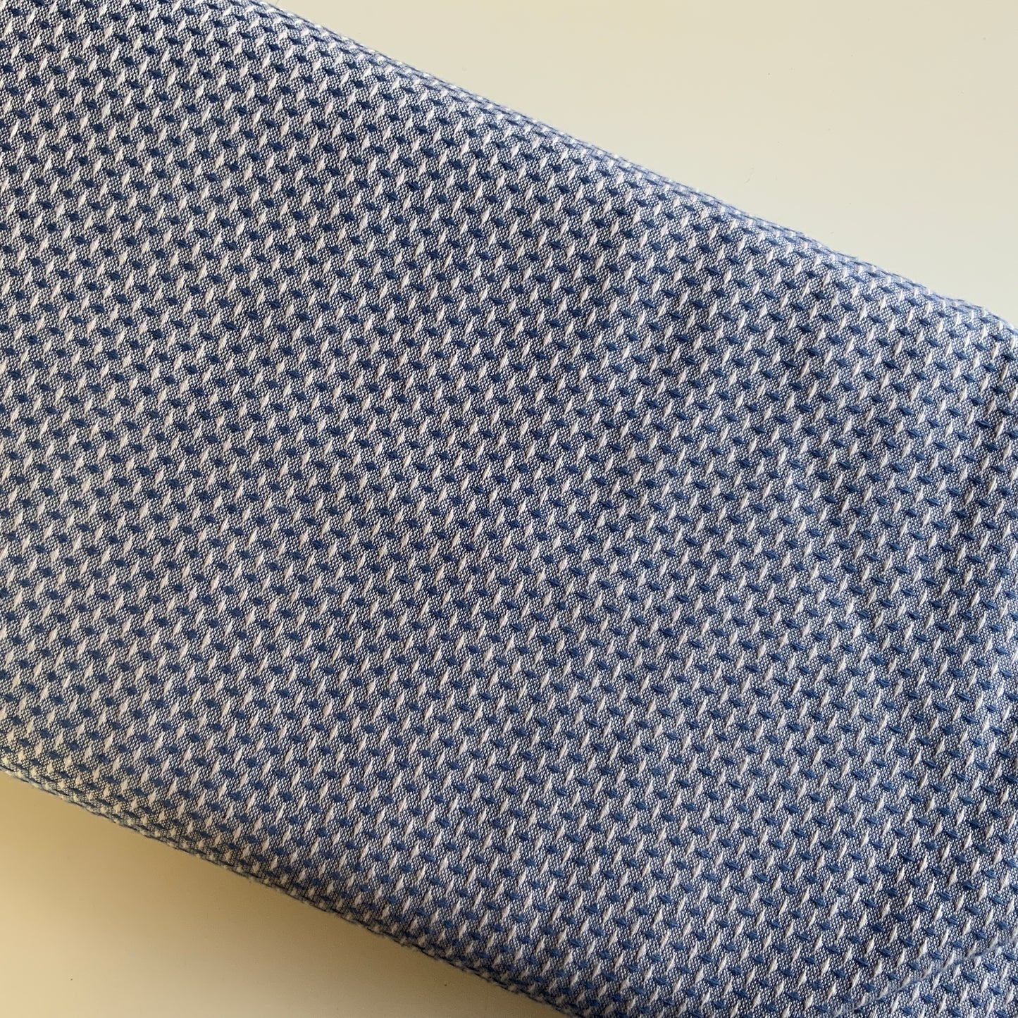 Intermix Woven Blue And White