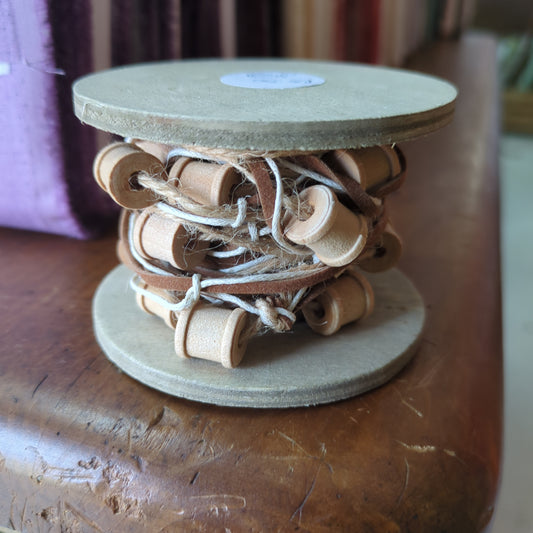 Brown String Spool Trimming (3m x 10mm)