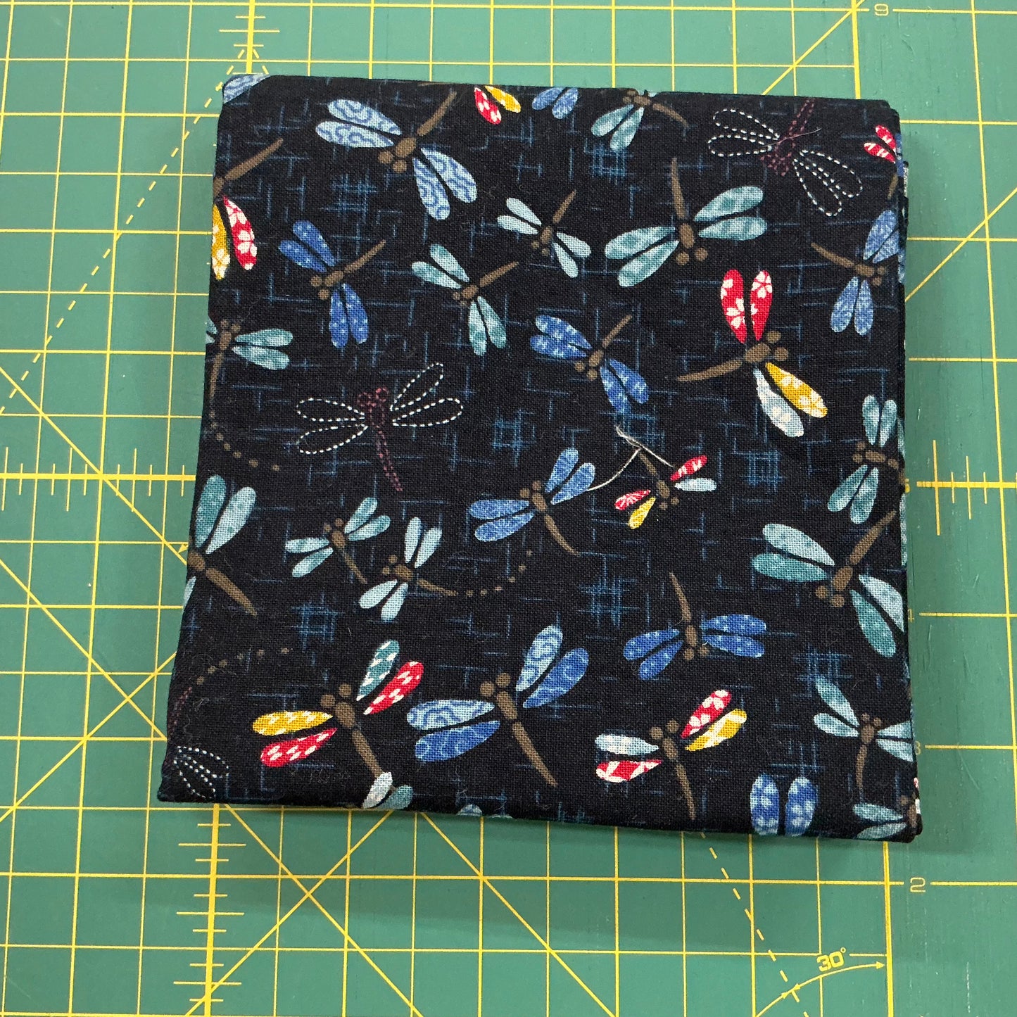 Dragonflies on Dark Blue (Yuki) - End of Bolt 80cm
