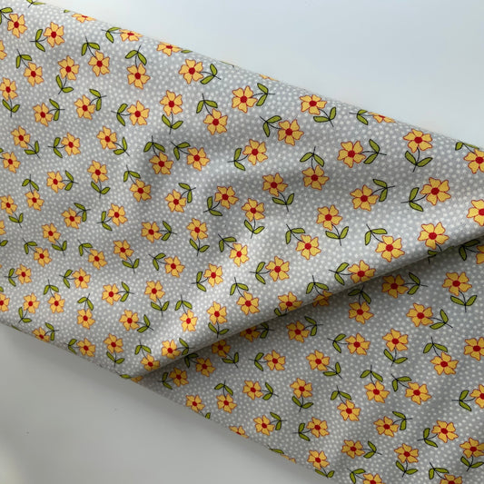 The Sweet Life Yellow Flowers - Fat Quarter