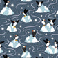 Puffins - Dark Blue (Pearl)
