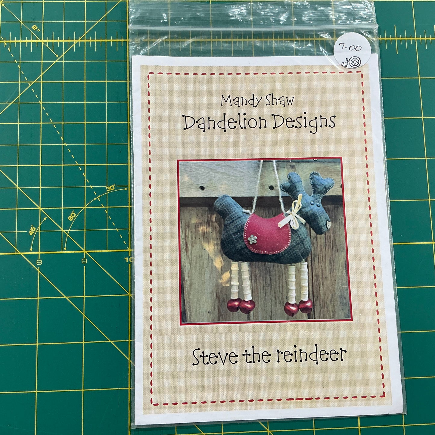 Steve the Reindeer - Pattern