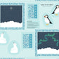 Cushion Panel - 2 Designs + Soft Toys or Applique Shapes (Pearl)