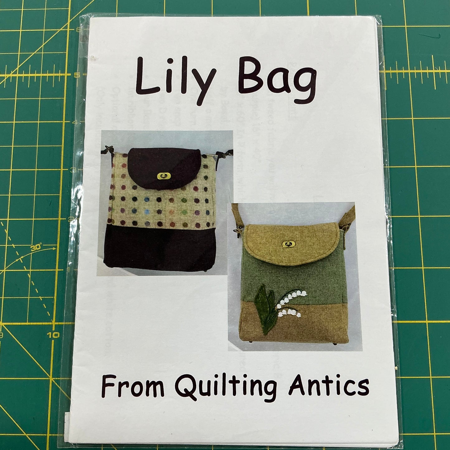 Lily Bag - Pattern