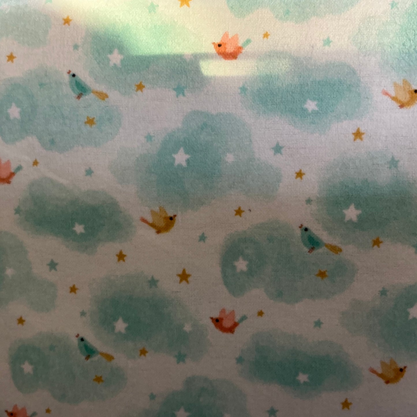 Tiny Birds, Brushed Cotton